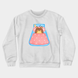 Sleeping groundhog Crewneck Sweatshirt